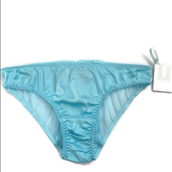 Victorias Secret I DO Bride collection satin panty - Picture 3 of 4